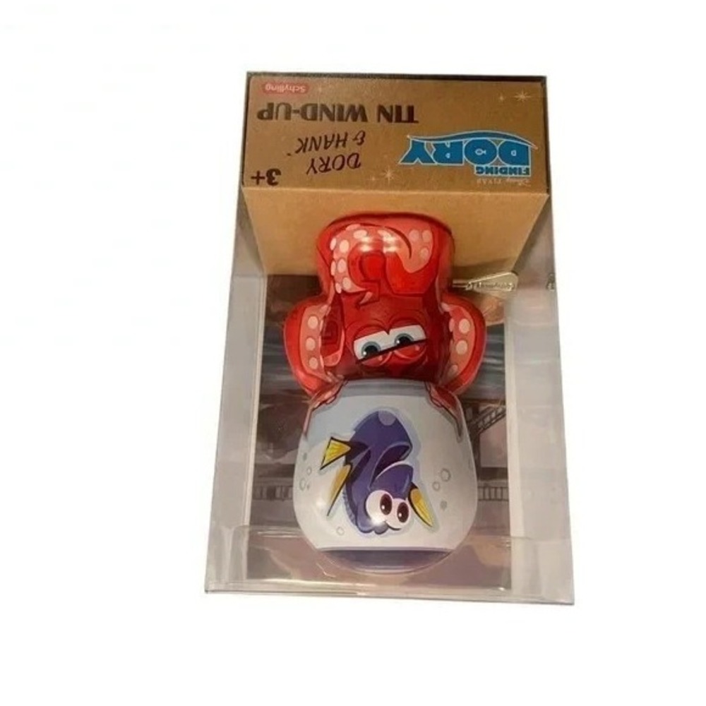 NEW Disney Pixar Finding Dory and Hank Tin Wind-Up Toy Schylling